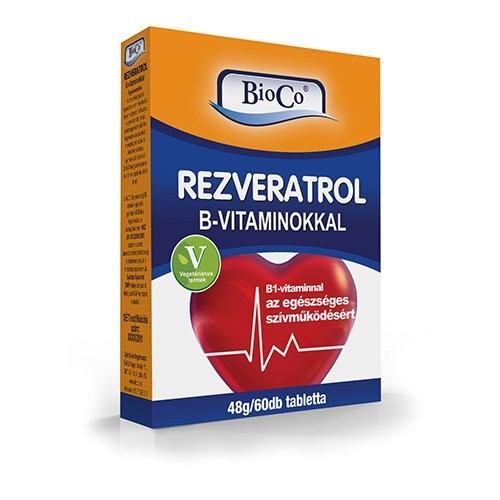 Bioco rezveratrol b-vitaminokkal tabletta